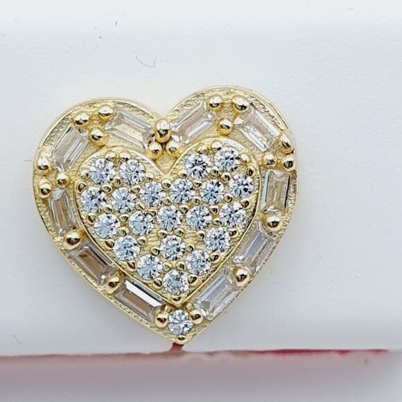 "925 Sterling Silver Cubic Zirconia Earrings, U19254607 - Picture 4 of 11